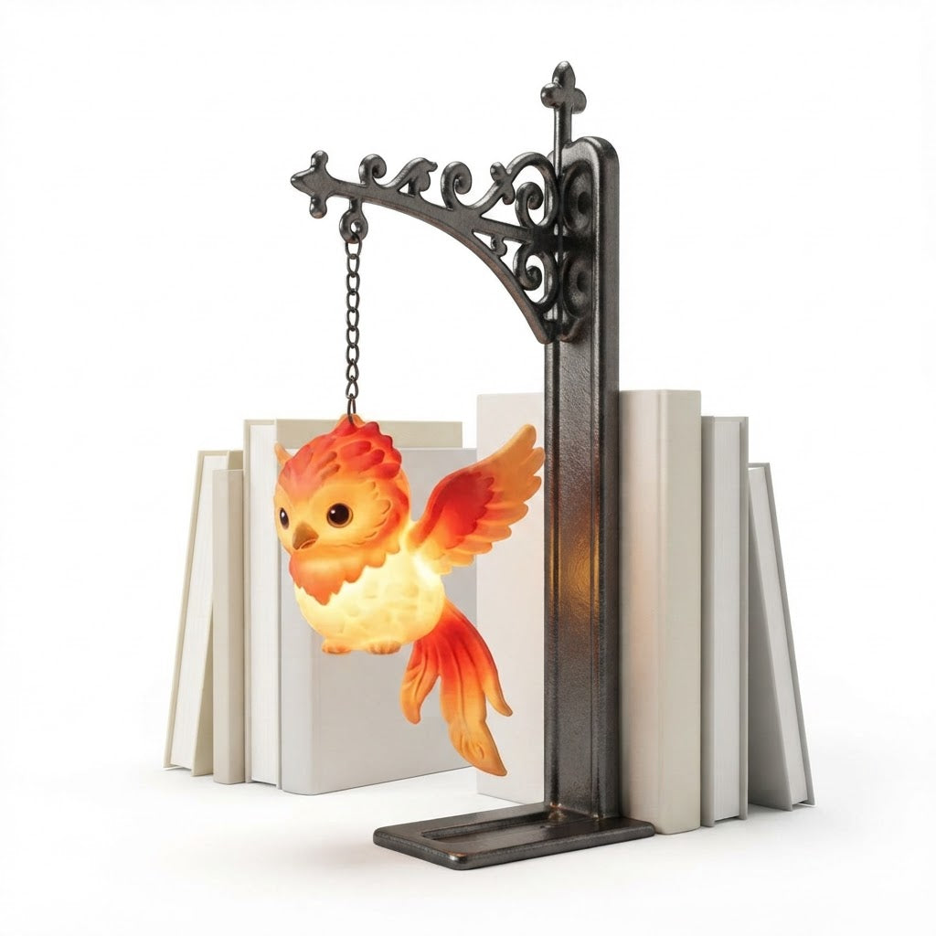 Serre-livres Hibou Lumineux