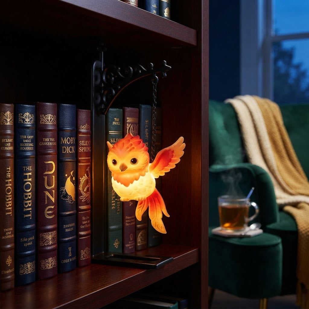 Serre-livres Hibou Lumineux